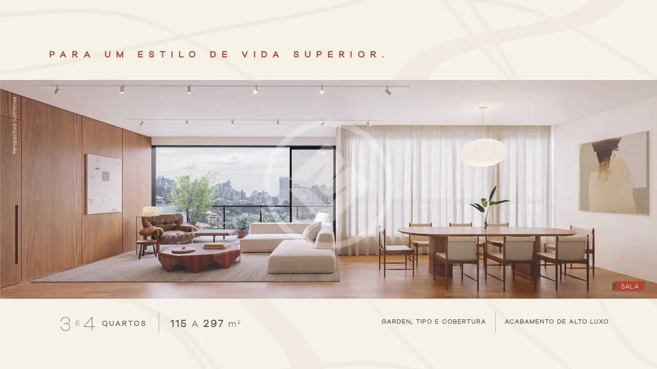 Imagem 1 - Apartamento em Santa Lúcia, Belo Horizonte - MG