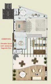 Cobertura Santa Lúcia, Belo Horizonte - MG — foto 2