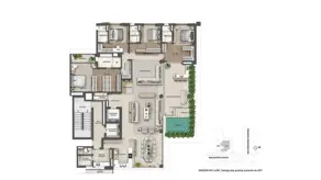 Imagem 6 - Apartamento em LOURDES, Belo Horizonte - MG