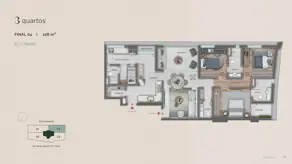 Apartamento Vale do Sereno, Nova Lima - MG — foto 1