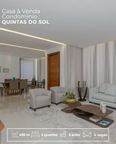 Imagem 3 - Casa Condomínio em Quintas do Sol, Nova Lima - MG