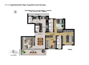 Apartamento Sion, Belo Horizonte - MG — foto 2