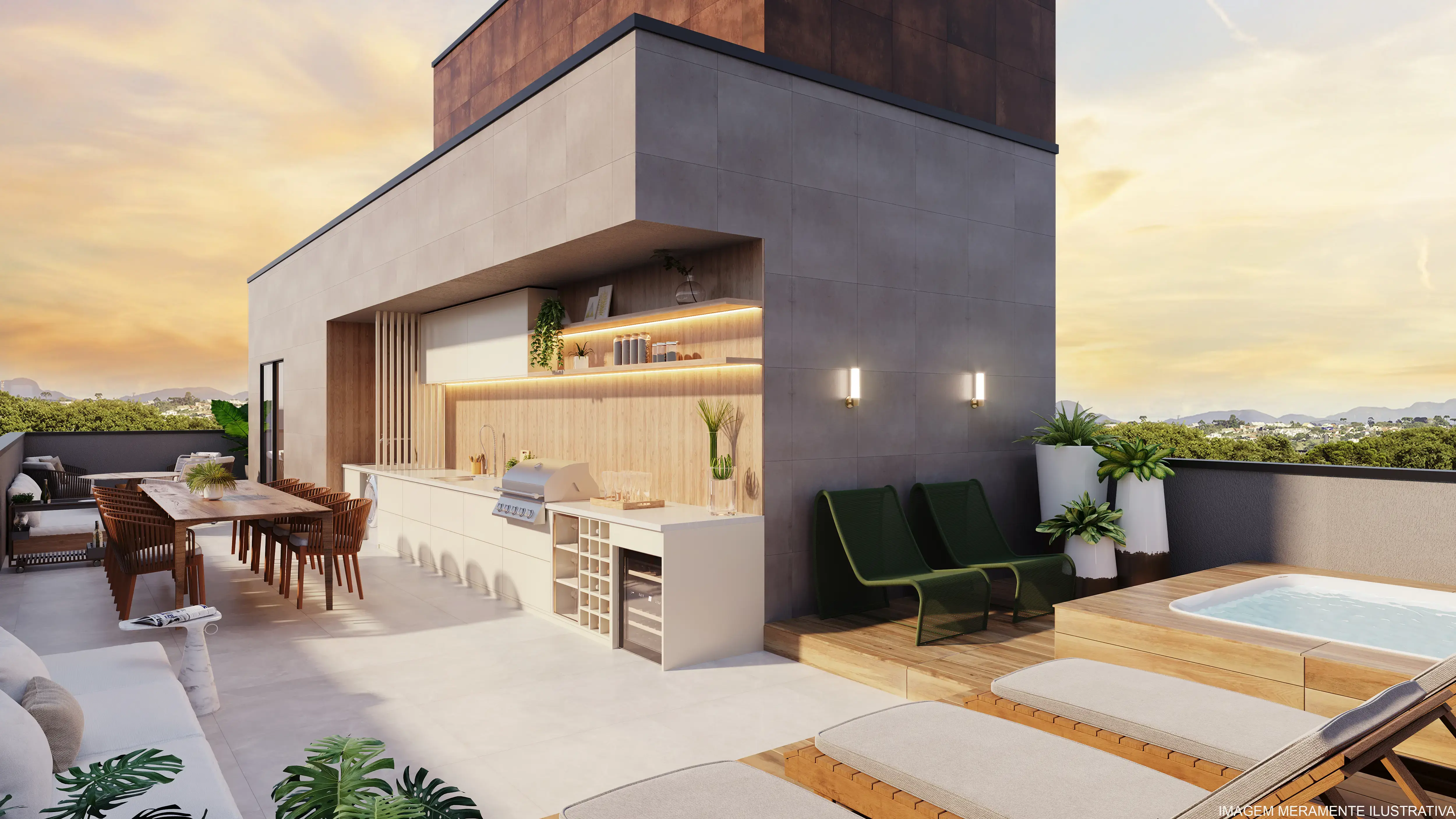 Imagem 1 - Cobertura Duplex em Santa Lúcia, Belo Horizonte - MG