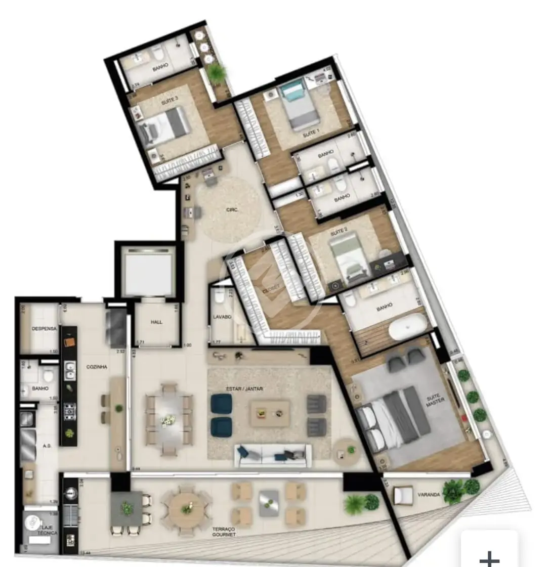 Imagem 3 - Apartamento em Setor Bueno, Goiânia - GO