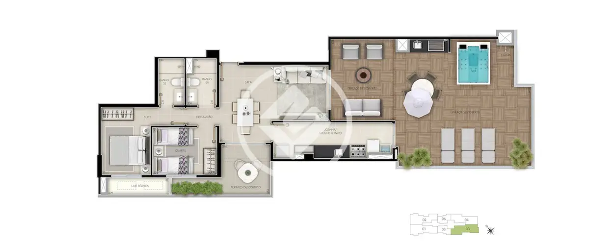 Apartamento Areal (Águas Claras), Brasília - DF — foto 2