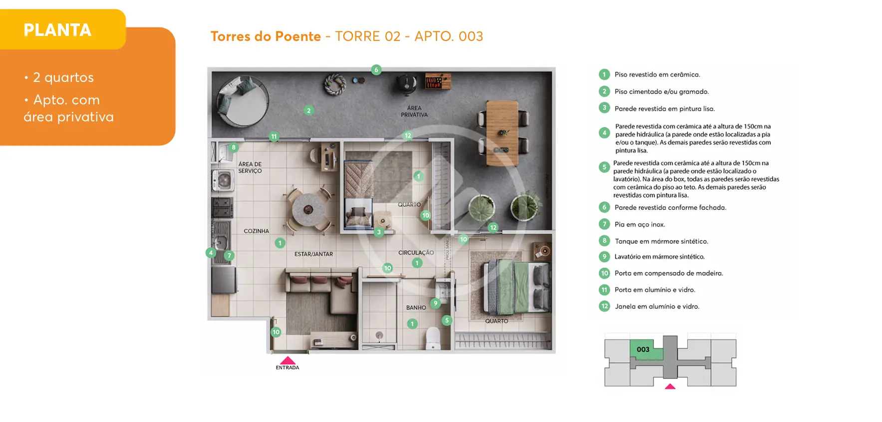 Apartamento Ceilândia Sul, Brasília - DF — foto 2