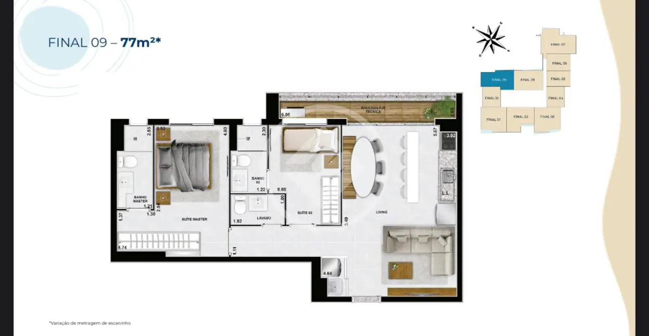 Imagem 3 - Apartamento em Setor Marista, Goiânia - GO