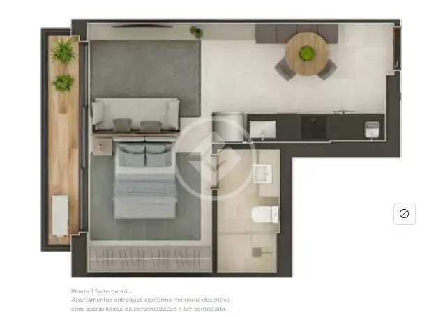 Imagem 1 - Flat em Setor Marista, Goiânia - GO