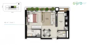 Flat Setor Marista, Goiânia - GO — foto 1