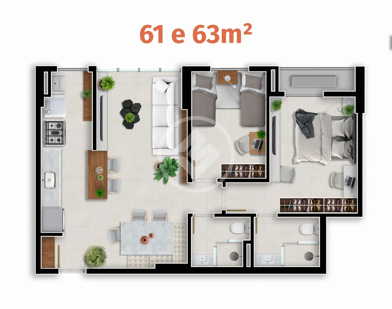 Image 8 - Apartamento em Vila Rosa, Goiânia - GO