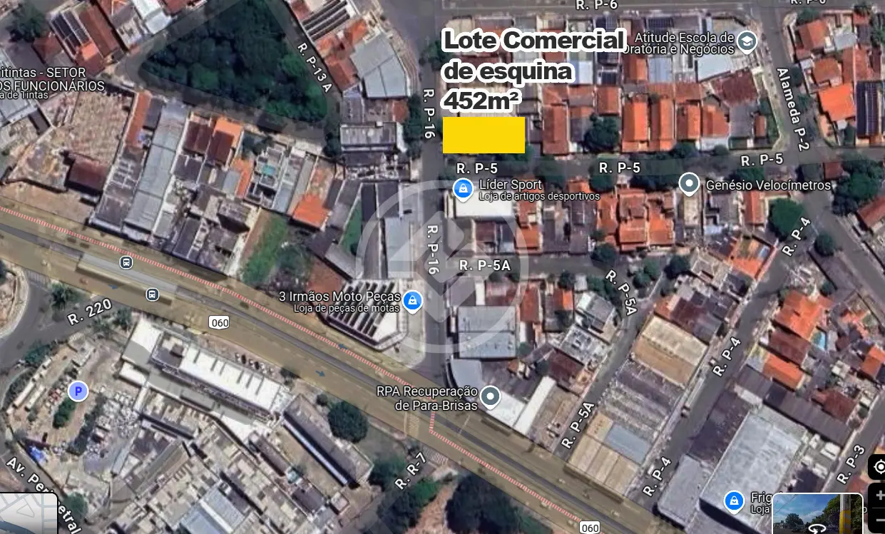 Terreno Setor dos Funcionários, Goiânia - GO — foto 1