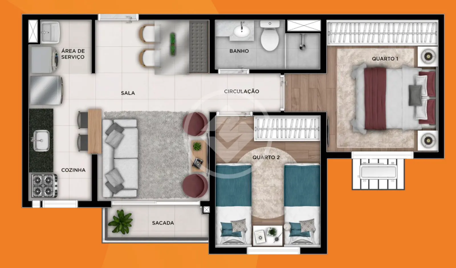 Imagem 4 - Apartamento em Setor Sudoeste, Goiânia - GO