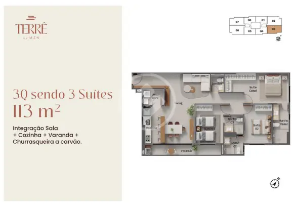 Image 20 - Apartamento em Setor Bueno, Goiânia - GO
