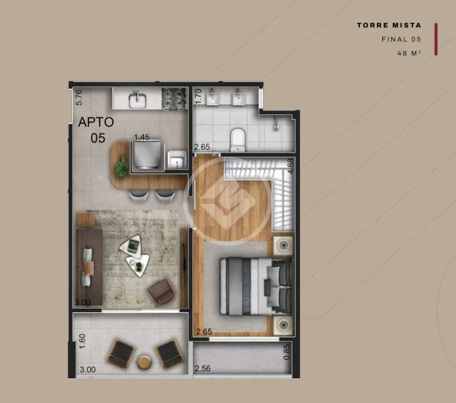 Imagem 5 - Apartamento em Park Lozandes, Goiânia - GO