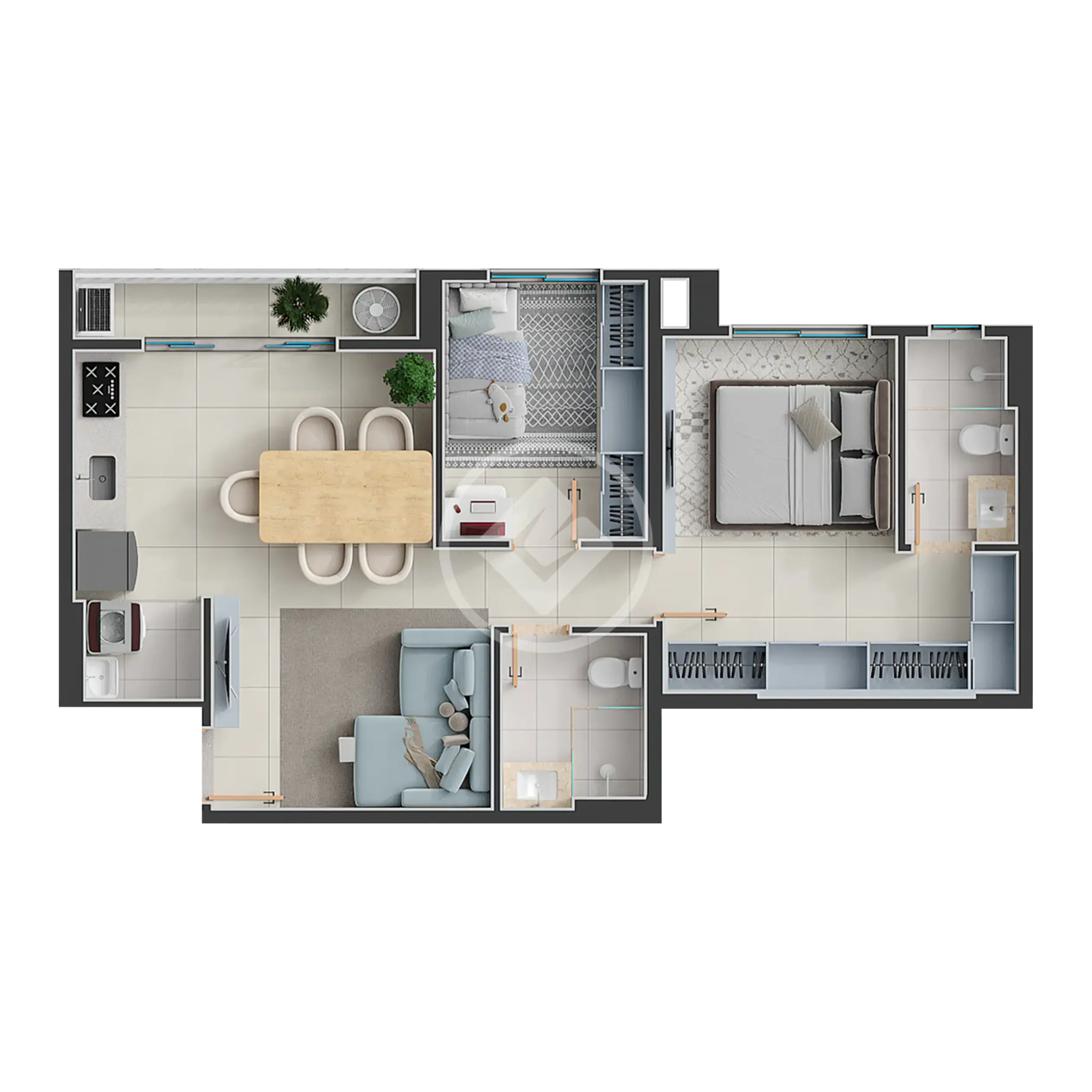 Image 4 - Apartamento em Nova Suiça, Goiânia - GO