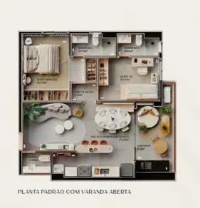Apartamento Setor Marista, Goiânia - GO — foto 2