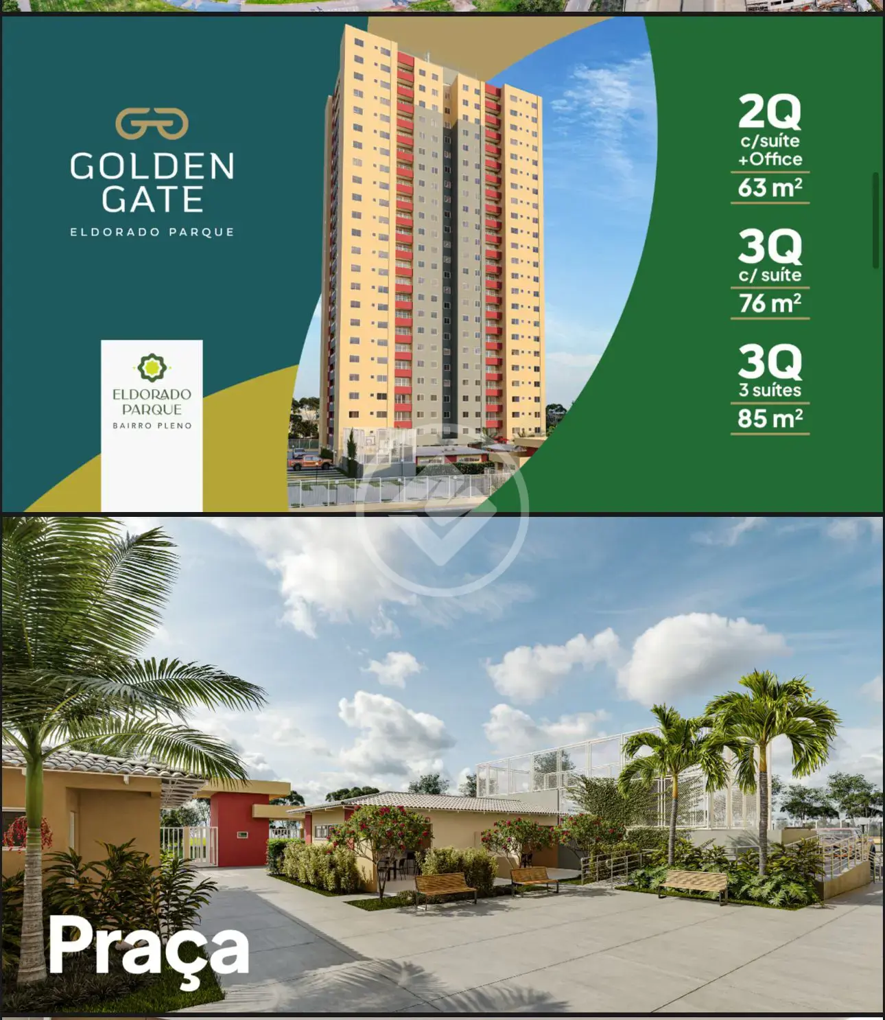 Imagem 1 - Apartamento em Residencial Parque Oeste, Goiânia - GO
