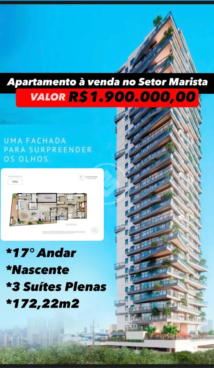 Imagem 1 - Apartamento em Setor Marista, Goiânia - GO