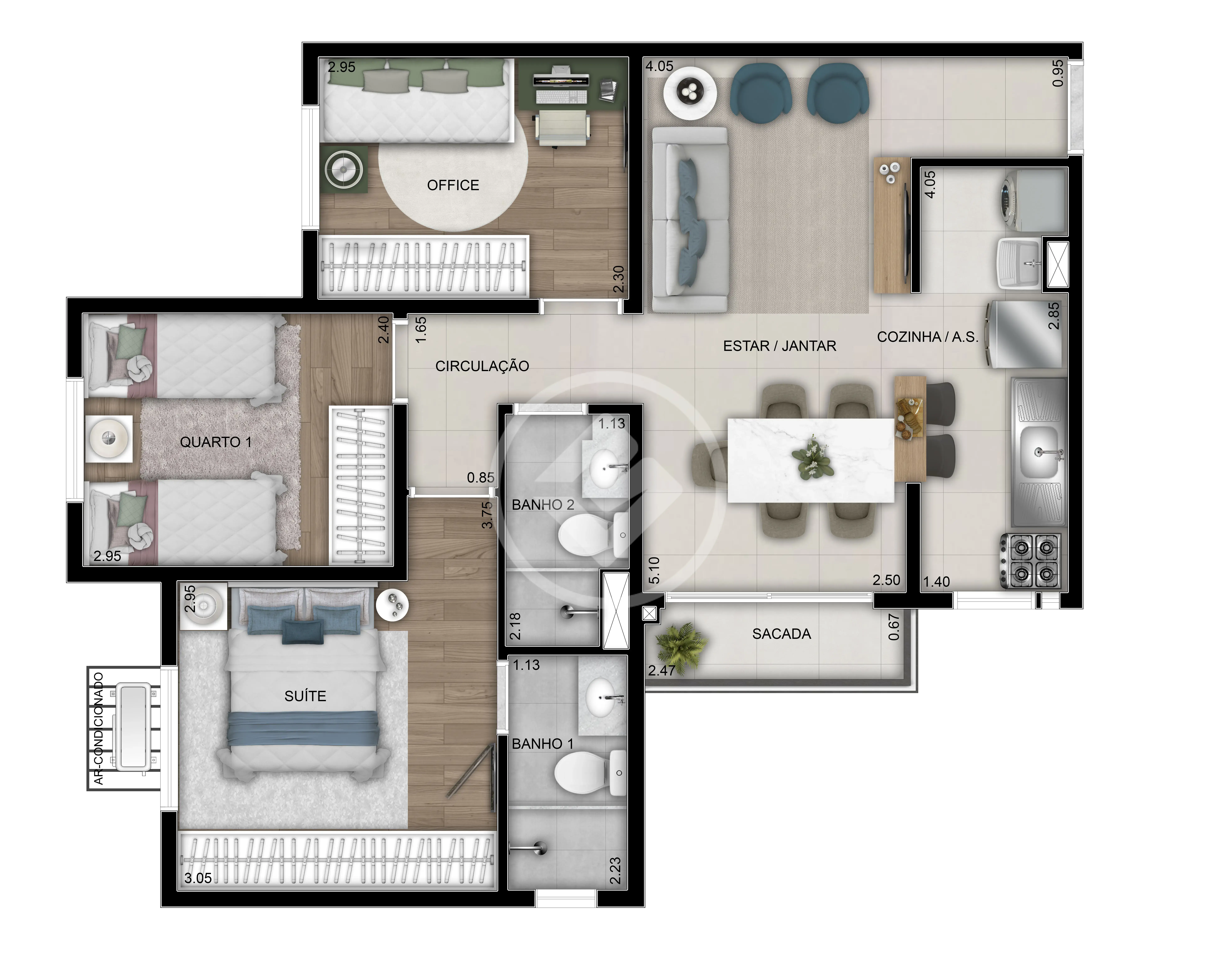 Imagem 4 - Apartamento em Parque Amazônia, Goiânia - GO
