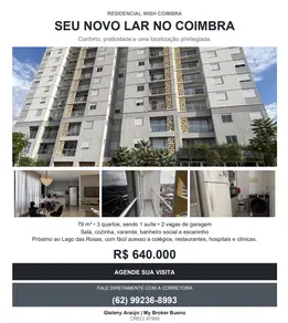 Apartamento Setor Coimbra, Goiânia - GO — foto 1