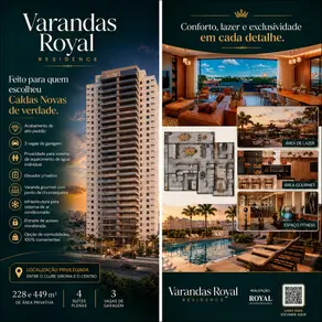 Apartamento Termal, Caldas Novas - GO — foto 1