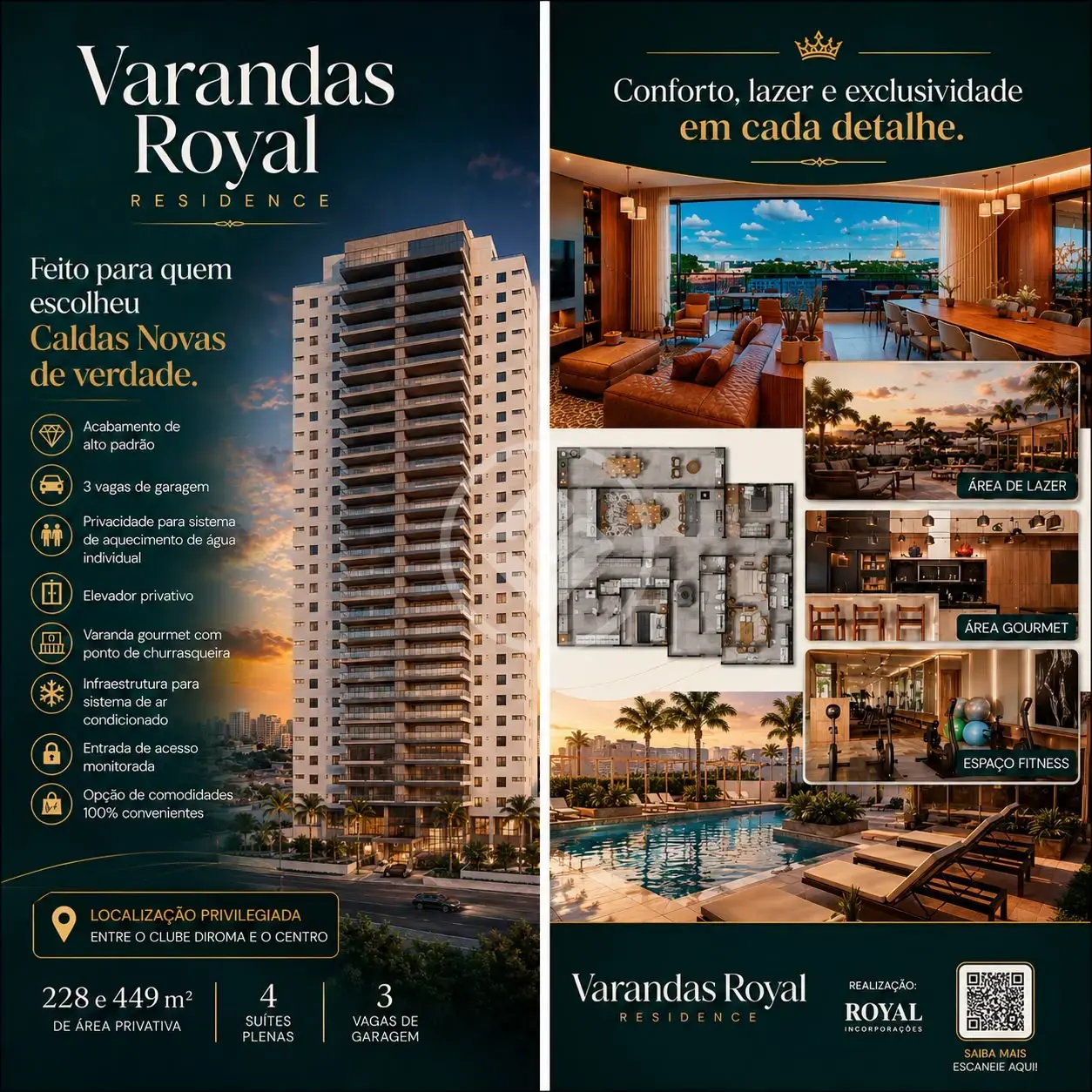 Imagem 1 - Apartamento em Termal, Caldas Novas - GO