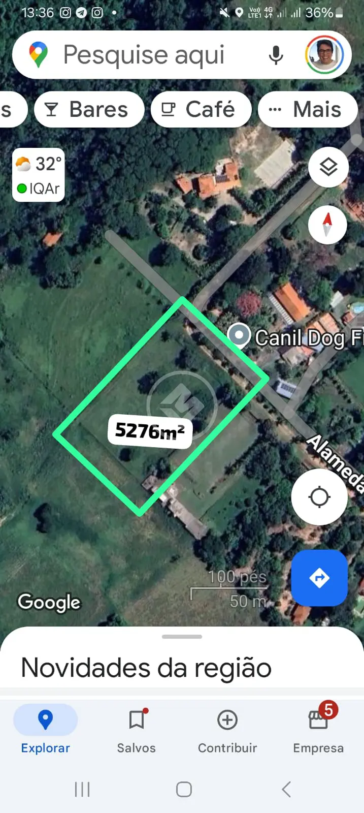 Imagem 3 - Terreno em Sítios de Recreio Santa Carolina, Marília - SP