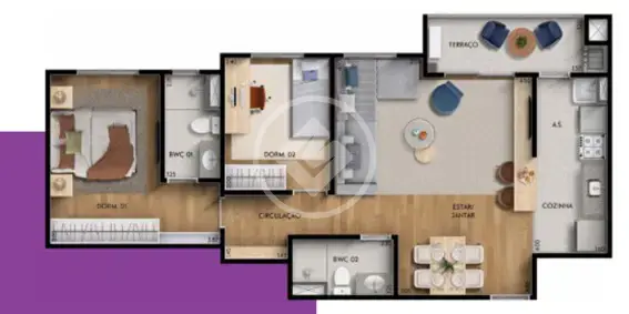 Imagem 2 - Apartamento em Mansões Santo Antônio, Campinas - SP