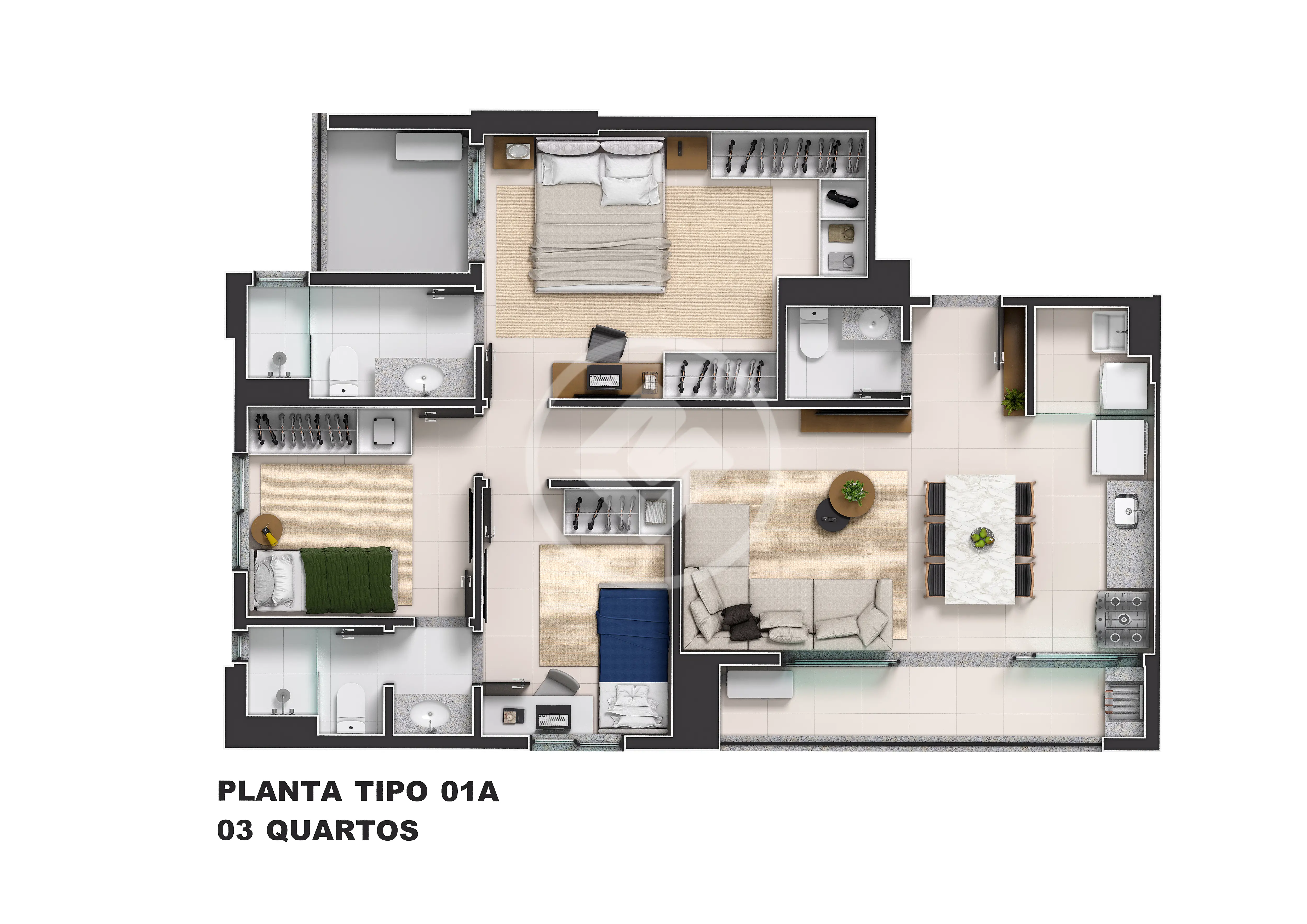 Apartamento Rodoviário, Goiânia - GO — foto 2