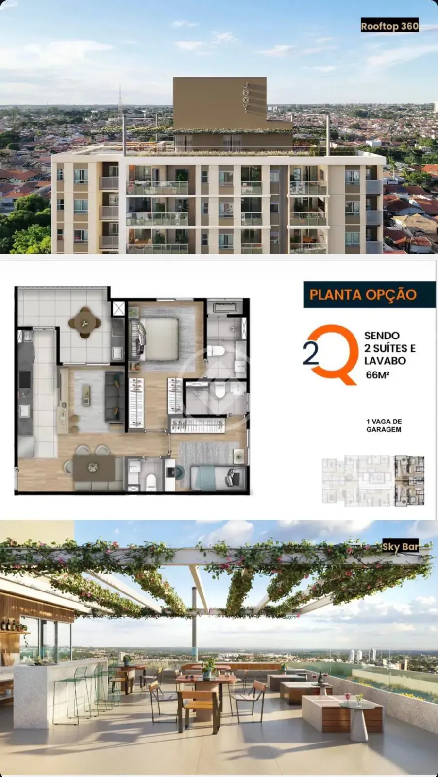 Imagem 1 - Apartamento em Santa Fe, Campo Grande - MS