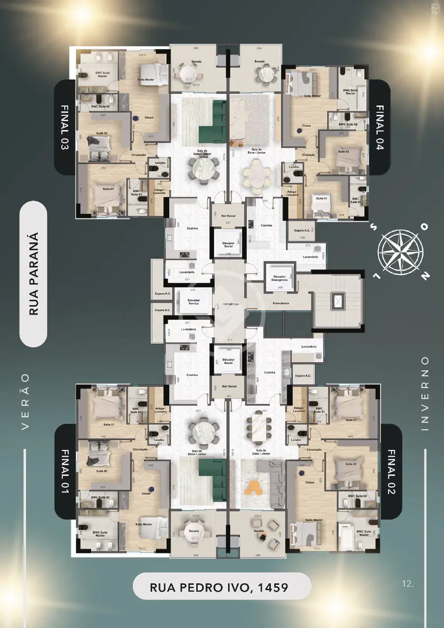 Imagem 2 - Apartamento em CENTRO, Cascavel - PR