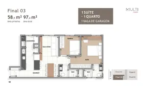 Imagem 2 - Apartamento em Parque São Paulo, Cascavel - PR