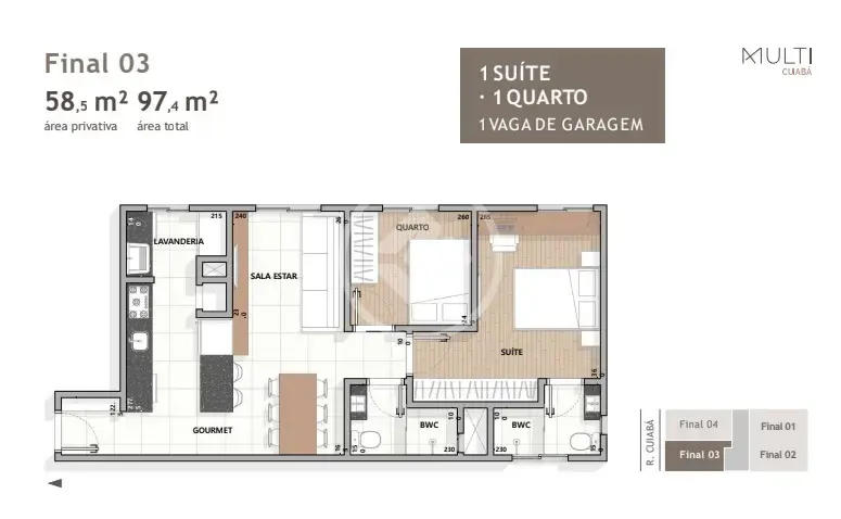 Image 11 - Apartamento em Parque São Paulo, Cascavel - PR