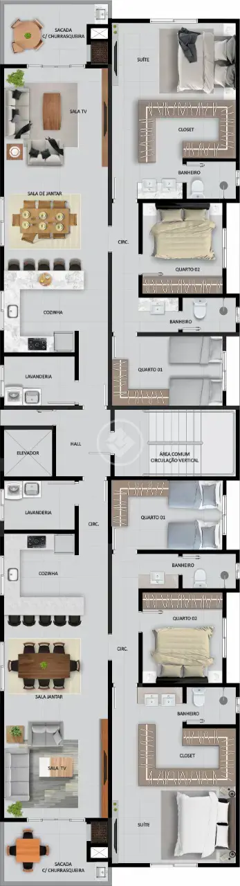 Imagem 5 - Apartamento em Centro, Cascavel - PR