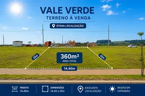 Terreno Parque Verde, Cascavel - PR — foto 1