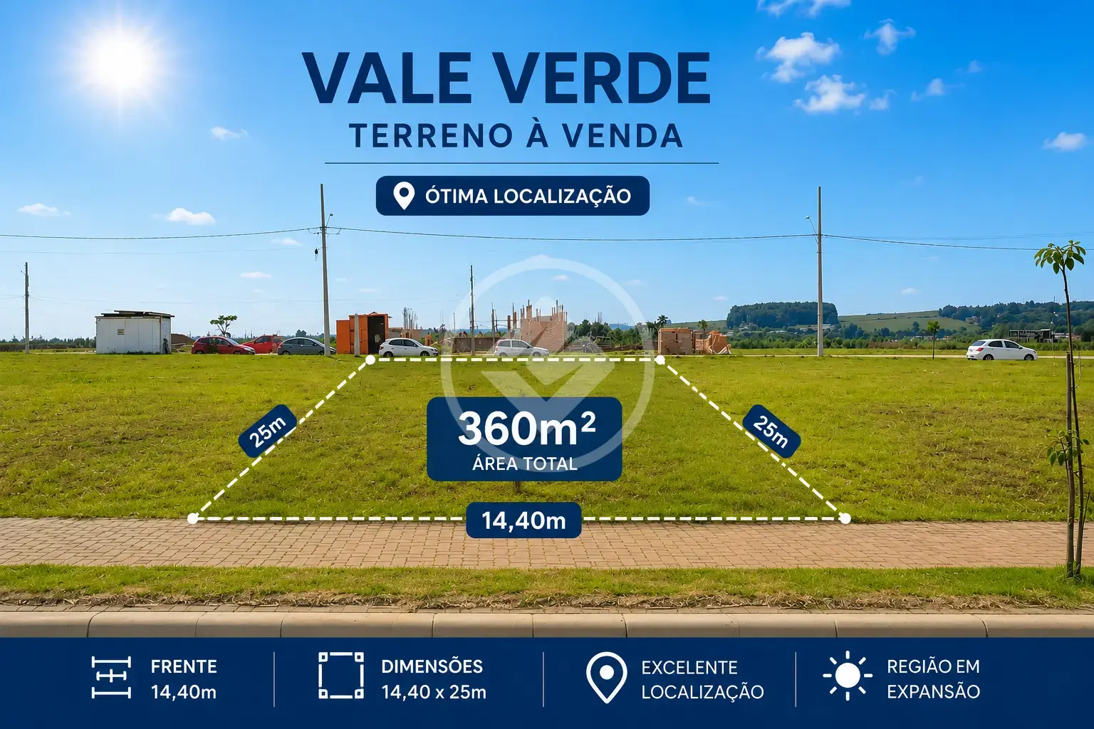 Imagem 1 - Terreno em Parque Verde, Cascavel - PR