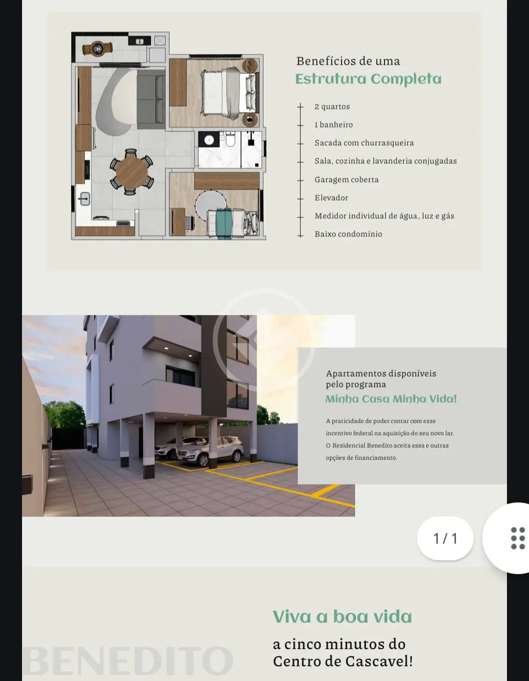 Imagem 2 - Apartamento em Cancelli, Cascavel - PR