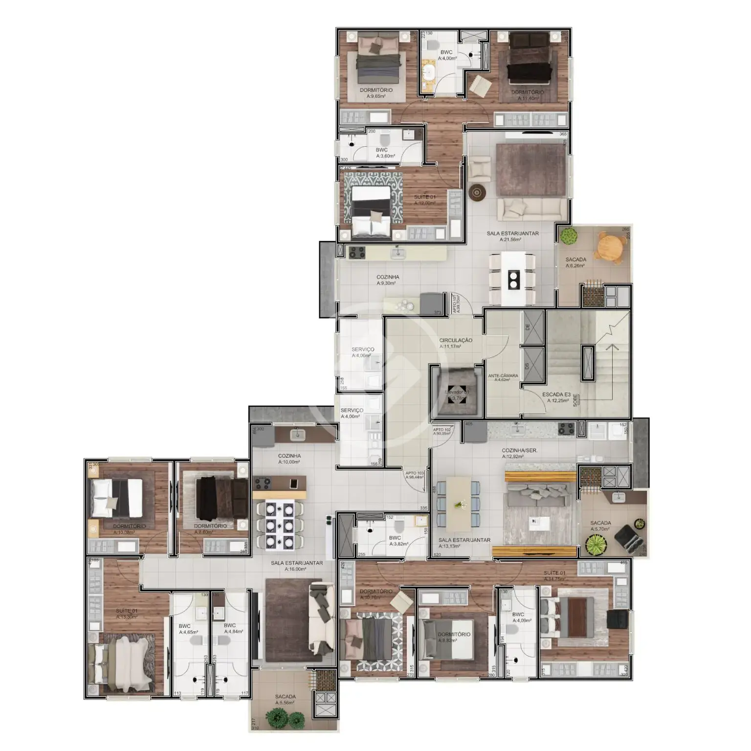Image 20 - Apartamento em São Cristóvão, Chapecó - SC