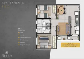 Apartamento JARDIM UBIRAJARA, Cuiabá - MT — foto 2