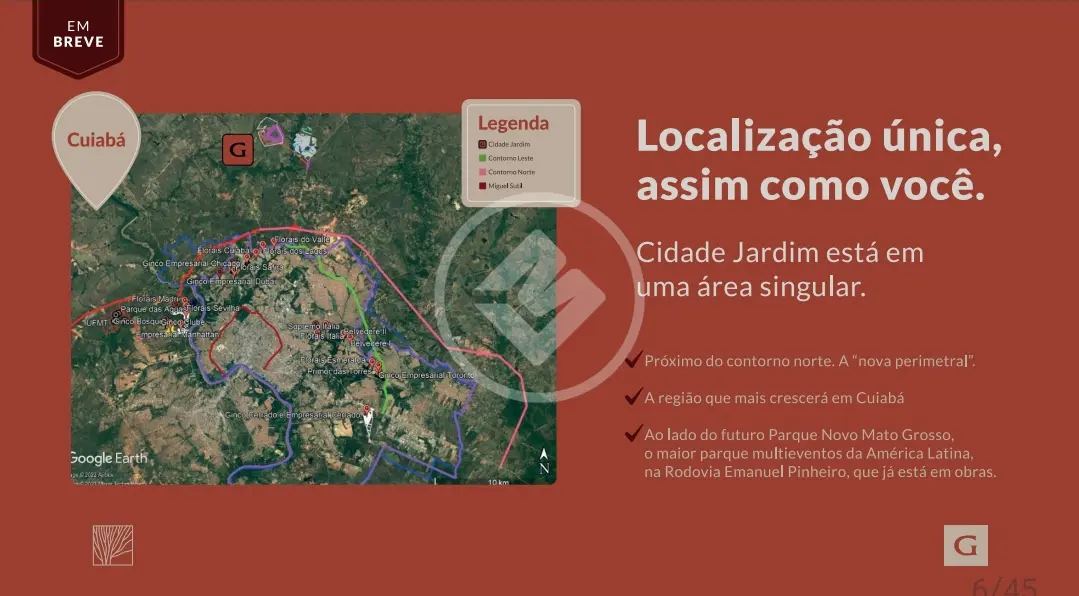 Imagem 1 - Terreno Condomínio em Jardim Florianopolis, Cuiabá - MT