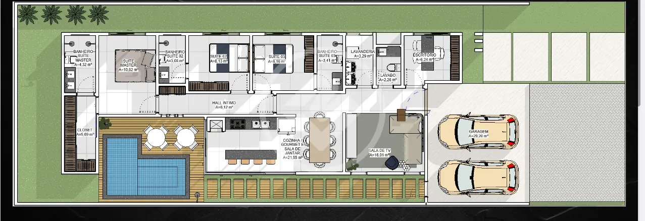 Imagem 2 - Casa Condomínio em JARDIM ITÁLIA, Cuiabá - MT