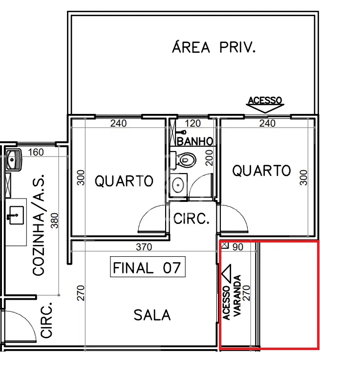 Apartamento RIBEIRÃO DO LIPA, Cuiabá - MT — foto 2
