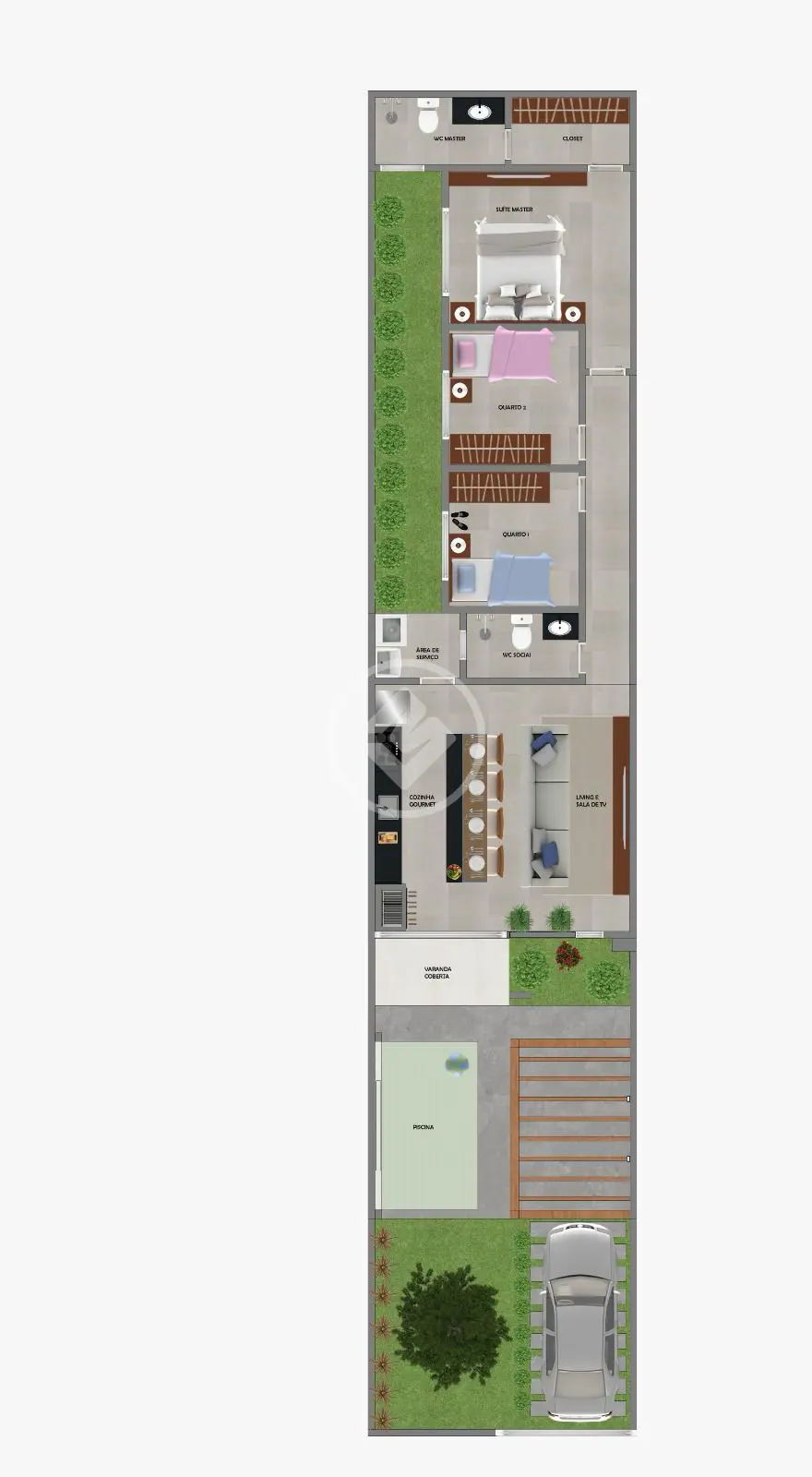 Imagem 2 - Casa em JARDIM UNIVERSITÁRIO, Cuiabá - MT