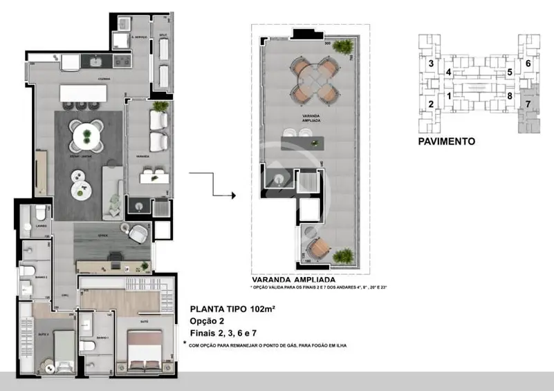 Imagem 2 - Apartamento em JARDIM CUIABÁ, Cuiabá - MT