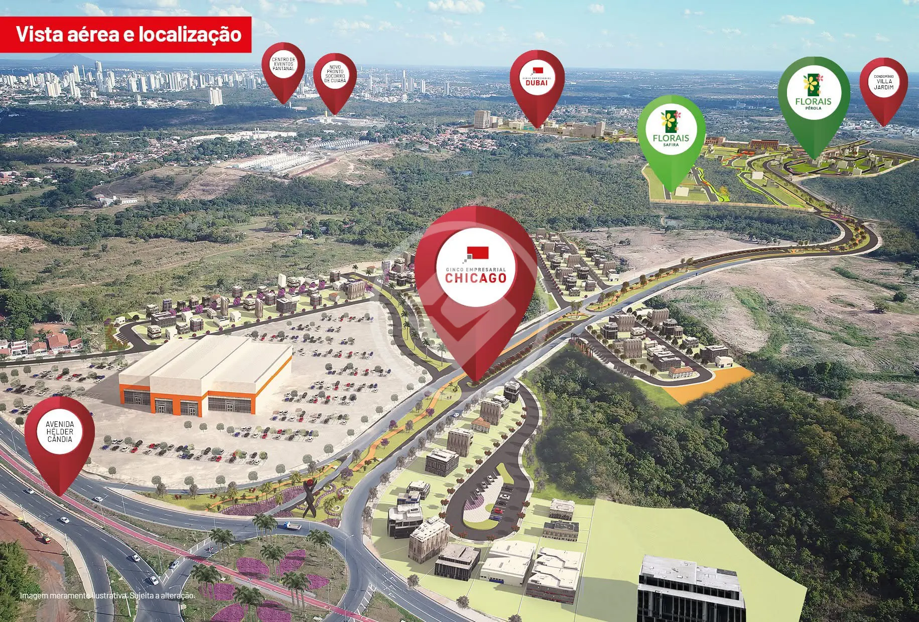 Terreno Comercial Ribeirão da Ponte, Cuiabá - MT — foto 1