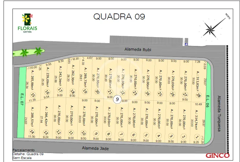 Imagem 1 - Terreno em Condomínio Residencial Florais Safira, Cuiabá - MT