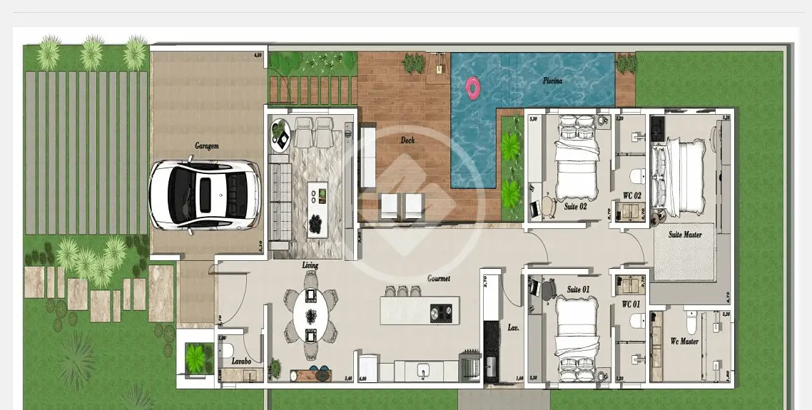 Imagem 1 - Casa Condomínio em Condomínio Primor das Torres, Cuiabá - MT