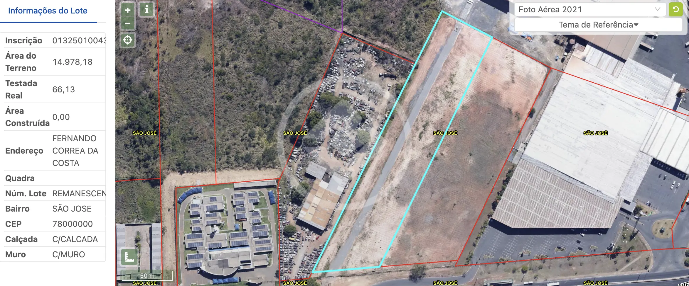 Imagem 1 - Terreno Comercial em JARDIM ALENCASTRO, Cuiabá - MT