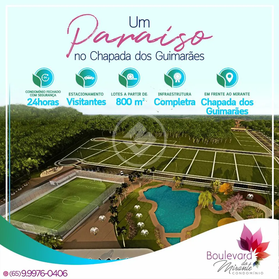 Imagem 2 - Terreno Condomínio em SANTA CRUZ, Chapada dos Guimarães - MT