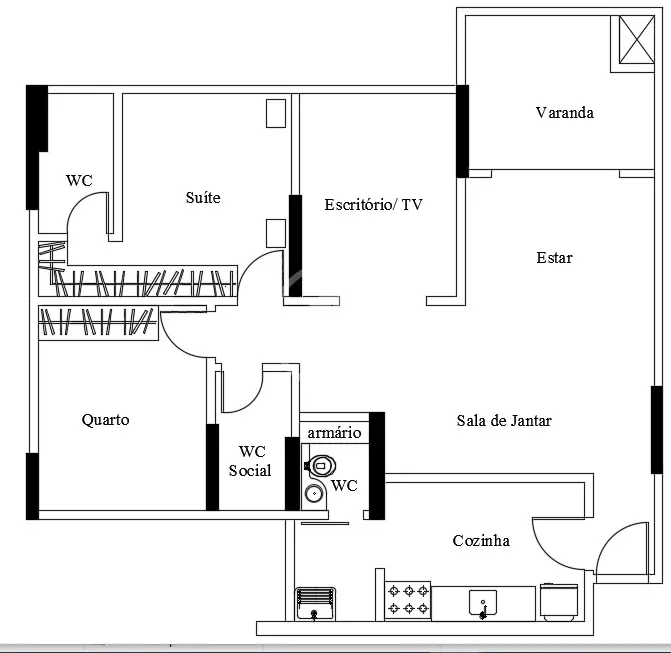 Imagem 6 - Apartamento em JARDIM ACLIMAÇÃO, Cuiabá - MT